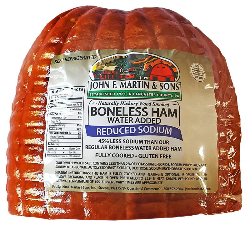 Boneless Smoked Low Salt Ham Halves