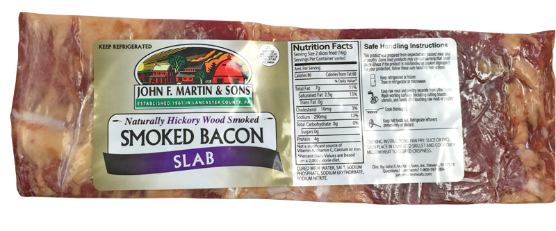 Smoked Bacon Slab