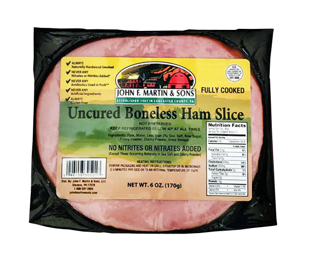 Uncured Ham Slice