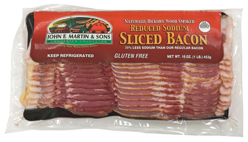 Reduced Sodium Sliced Bacon