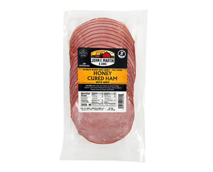 8 oz Pre-Sliced Honey Cured Ham