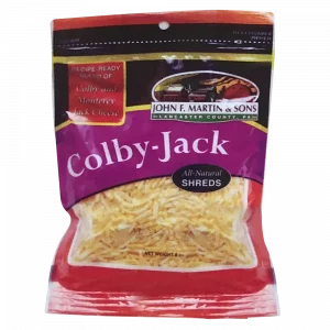 Shredded Sharp Yellow Cheddar | John F. Martin & Sons