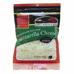 Shredded Sharp Yellow Cheddar | John F. Martin & Sons